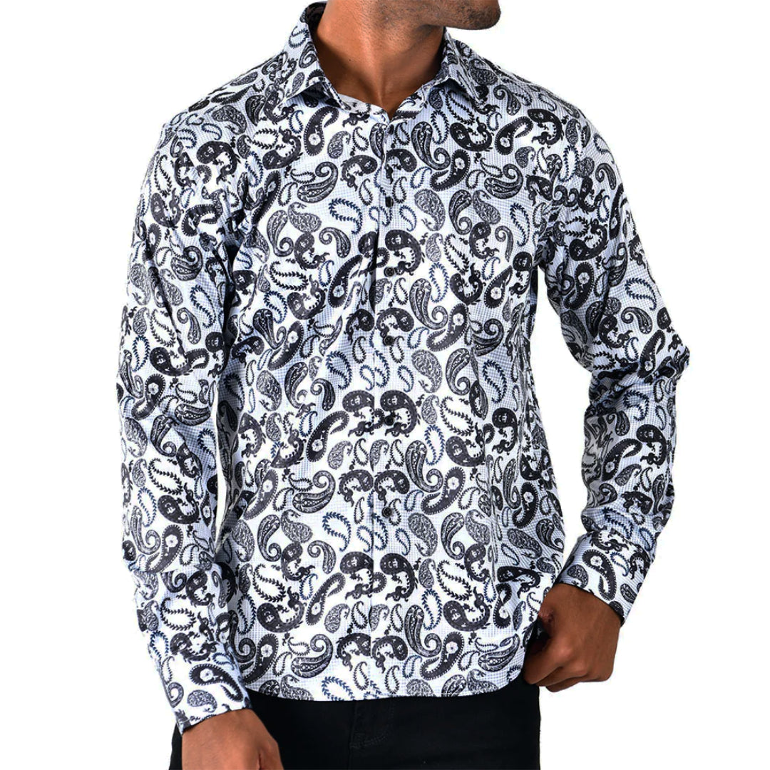 Mens Paisley Design Dress shirts – Premiere Dress Shirts