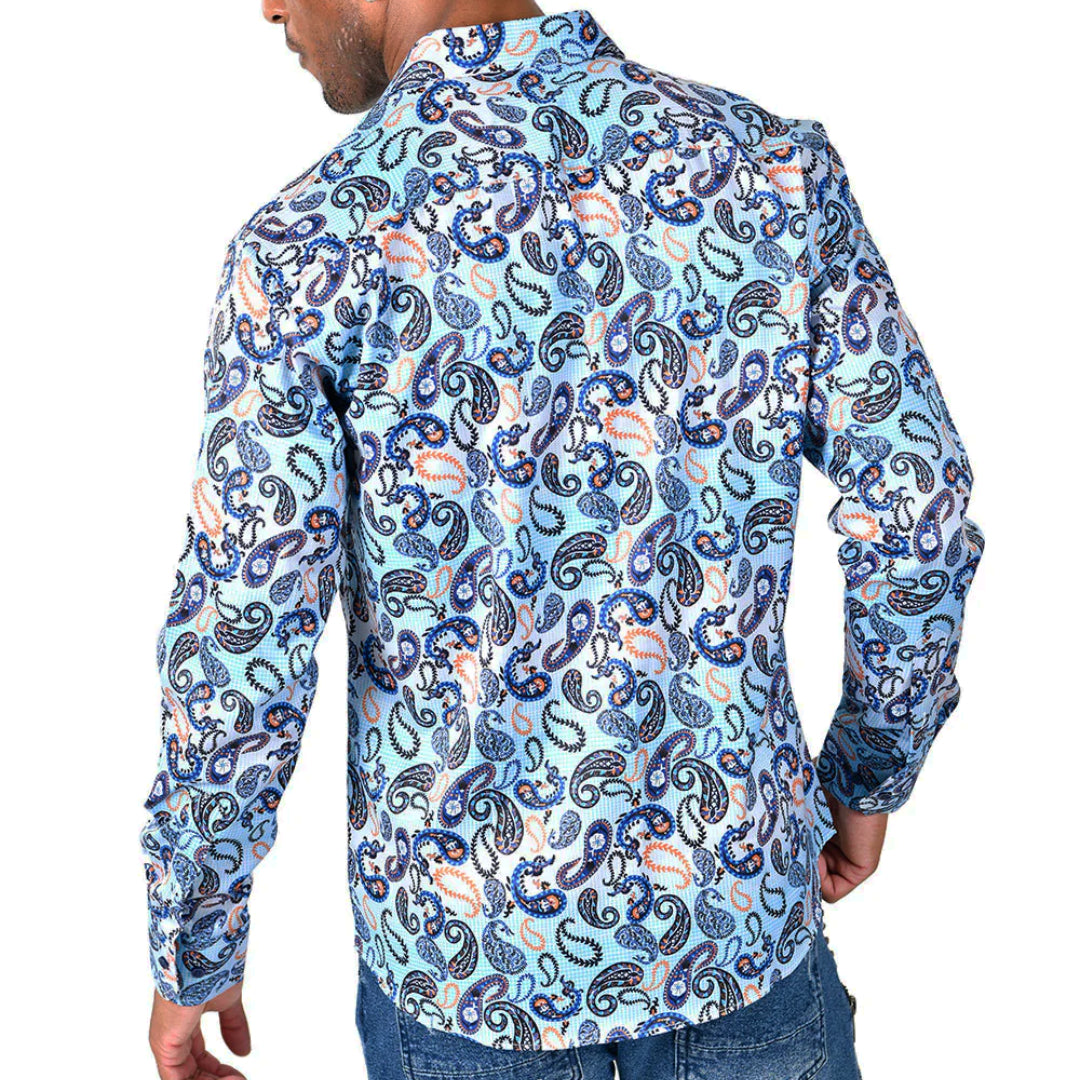 Mens Paisley Design Dress shirts – Premiere Dress Shirts